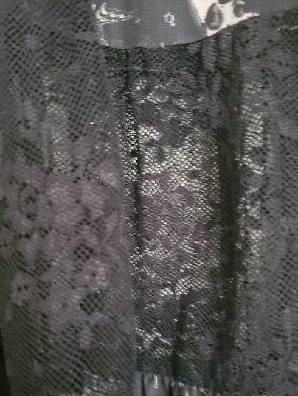 Hot Topic's Black Gold Celestial Skulls Midi Skirt with Moon Print - Picture 4 of 11